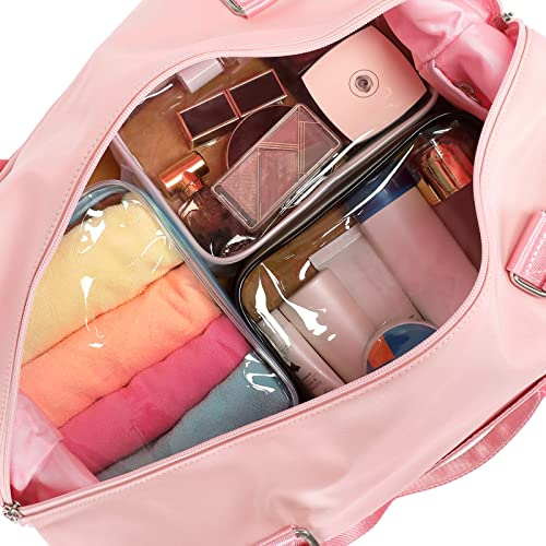 Clear Makeup Bag for Travel (3 Count)