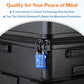 TSA Approved Cable Luggage Locks (4 Count)
