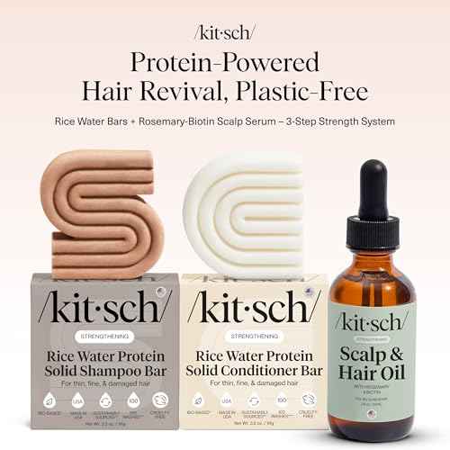 Rice Water Shampoo and Conditioner Set + Pre (7.9 Ounce)