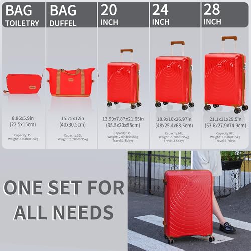 Luggage Sets 5 Piece (5 Count)