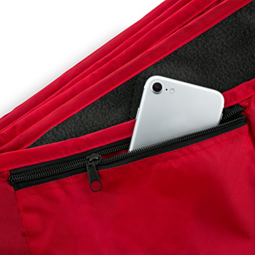 Waterproof 350 GSM Fleece or Sherpa Stadium Blanket