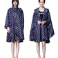 Waterproof Rain Poncho for Women Packable Hooded Raincoat with Pocket