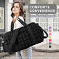 Quilted Travel Duffle Bag Gym Bag for Women