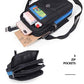 Senient Wolf Waterproof Nylon Multifunctional Phone Crossbody Bag