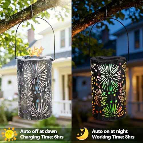 Solar Lantern Outdoor (2 Count)