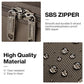 Large Expandable checked Luggage Suitcases with Wheels Foldable Duffle Bag for Travel suitcase for Women Men Garment Bag（Coffee）