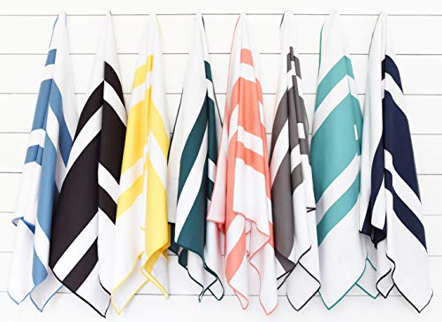 Coral Microfiber Beach Towel by Laguna Beach Textile Co