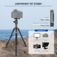77 Inch Camera Tripod Monopod for DSLR & Phone