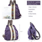 Women Canvas Backpack Daypack Casual Shoulder Bag
