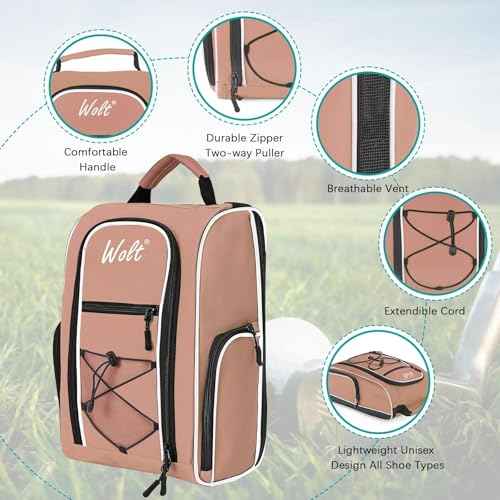 Golf Shoe Bag for Travel