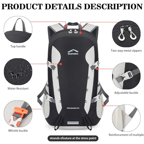 35L Ultra Lightweight Foldable Packable Hiking Backpack
