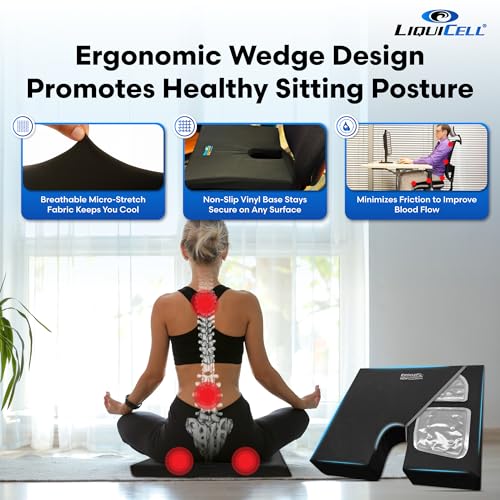 LiquiCell Coccyx Seat Cushion