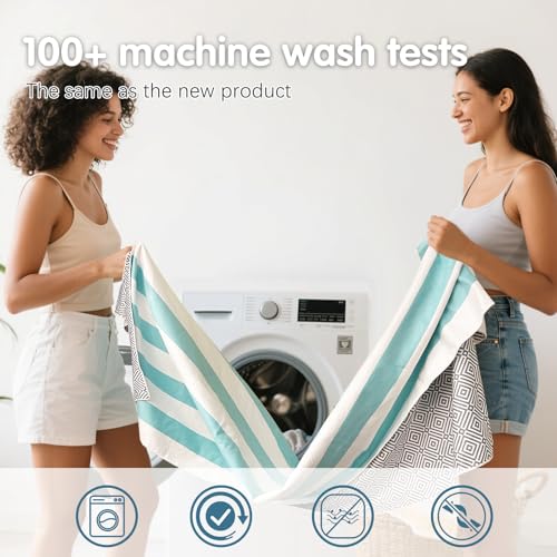 2 Pack Microfiber Beach Towel