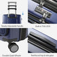 Hardside Expandable Carry On Luggage 22x14x9 Airline Approved With Front Business Pockets