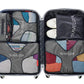 Grey Travel Packing Cubes 5 pcs Luggage Organizer Set for Bag & Suitcase