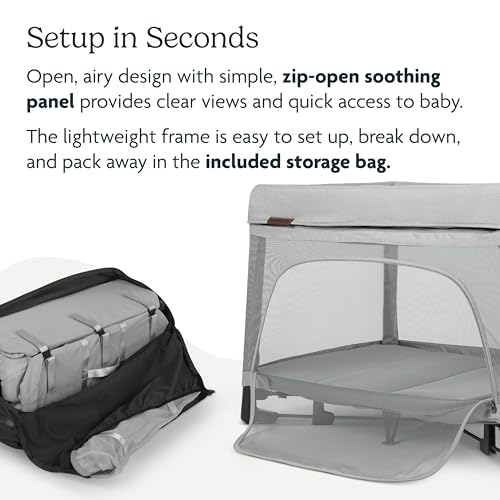 Remi 3-in-1 Portable Playard, Bassinet & Travel Crib - Wells