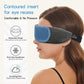 Headphone Cotton Headband Bluetooth 5.2 HD Stereo Noise Reduction Eye Contour Built