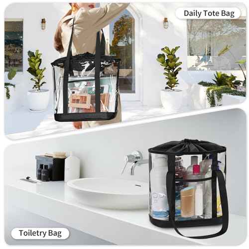 Large Clear Toiletry Bag