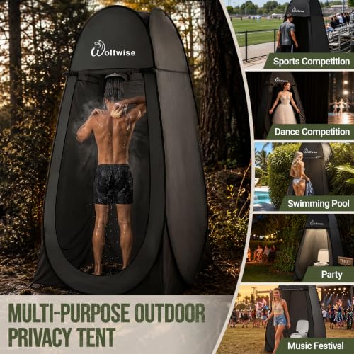 Pop Up Shower Tent for Camping Essentials