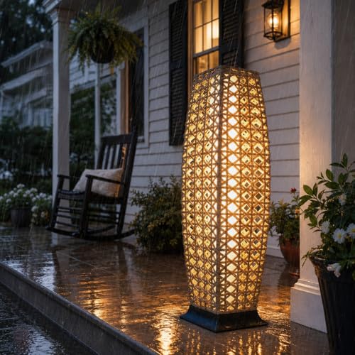 Outdoor Floor Lamp Solar Lantern