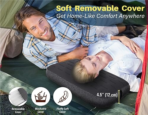 Aluft Ultra Inflatable Camping Travel Pillow