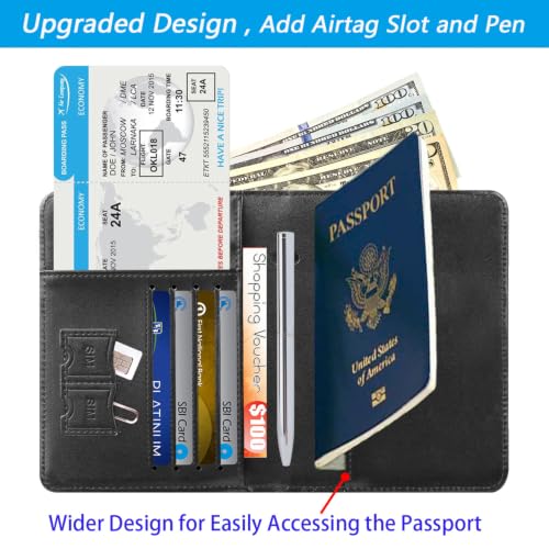 Airtag Passport Holder