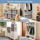 Large 42 Quarts Fabric Storage Bins with Lids [2 (2 Count)