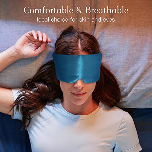 100% Natural Silk Eye Mask for Women Men