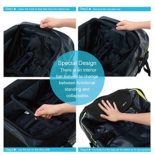 Rolling Duffle Bag with Wheels