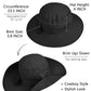 UPF 50+ Wide Brim Sun Hat with Neck Flap