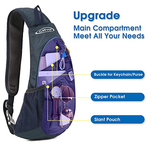 Small Sling Bag for Men Women