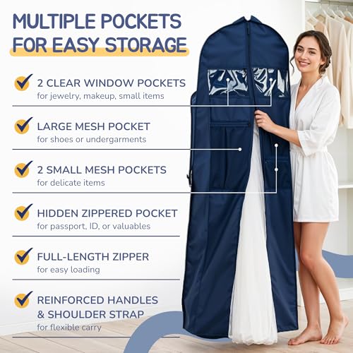 Wedding Dress Garment Bag 72"