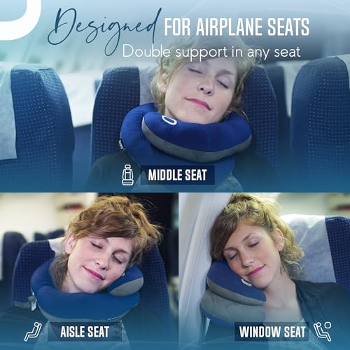Travel Neck Pillow for Airplane