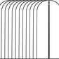 Dress Bags for Hanging Clothes12 PCS Transparent Waterproof Dustproof Bags for Wardrobe Storage Coat Covers for Closet Full Zipper Garment Bags for Long Dress Costumes Gowns Coats 24''x60''