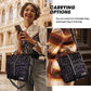 Lunch Box for Women (Leopard-Purple / Medium)