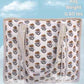 100% Cotton Quilted Tote Bag For Women