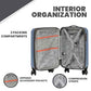 Rails Expandable Hardside Upright Suitcase with 360° Spinner Wheels (3 Count)
