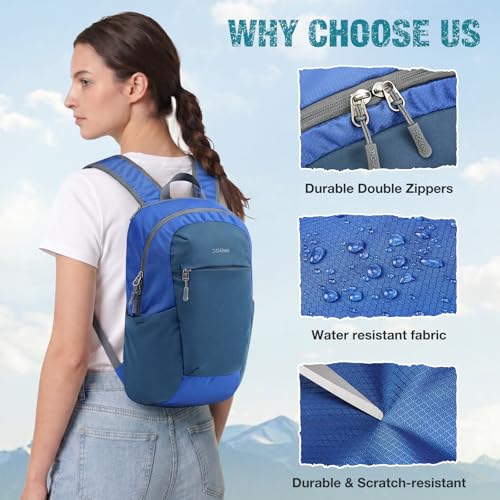 18L Lightweight Packable Hiking Backpack for Men Women