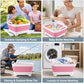 Collapsible Dish Basin with Drain Plug