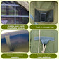 Luxury Inflatable Canvas Tent for Camping with Stove Jack
