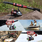 Fishing Rod and Reel Combo Set with Telescopic Fishing Pole Fishing Accessories and Carrier Bag for Saltwater Freshwater