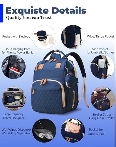 Diaper Bag with Changing Station