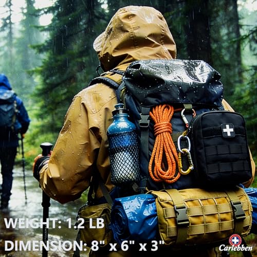 EMT Pouch MOLLE Ifak Pouch Tactical MOLLE Medical First Aid Kit Utility Pouch