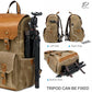 Khaki Camera Backpack