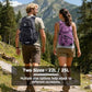 Hydration Hiking Backpack with 3L Water Bladder for Women and Men