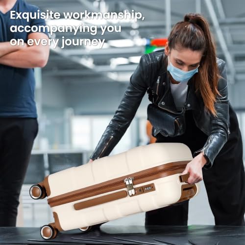Luggage Sets 3 Piece with Spinner Wheel (3 Count)