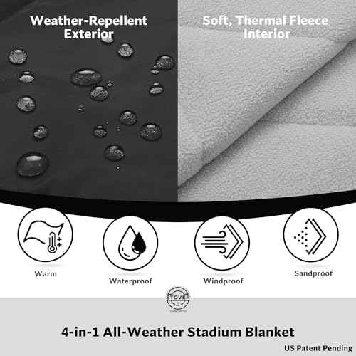 Large Waterproof Outdoor Stadium Blanket