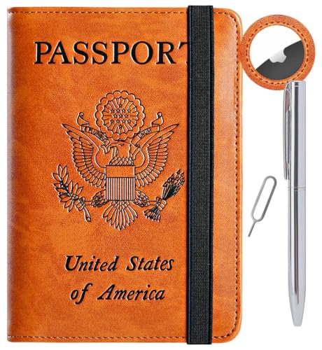 Airtag Passport Holder