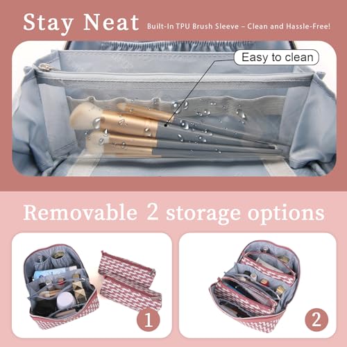 Travel Makeup Bags for Women (3 Count)