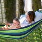 Cotton Hammock 8.9x4.9ft Holds Up to 660lbs Prevents Side